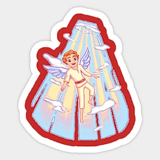 Come fly with me Sticker